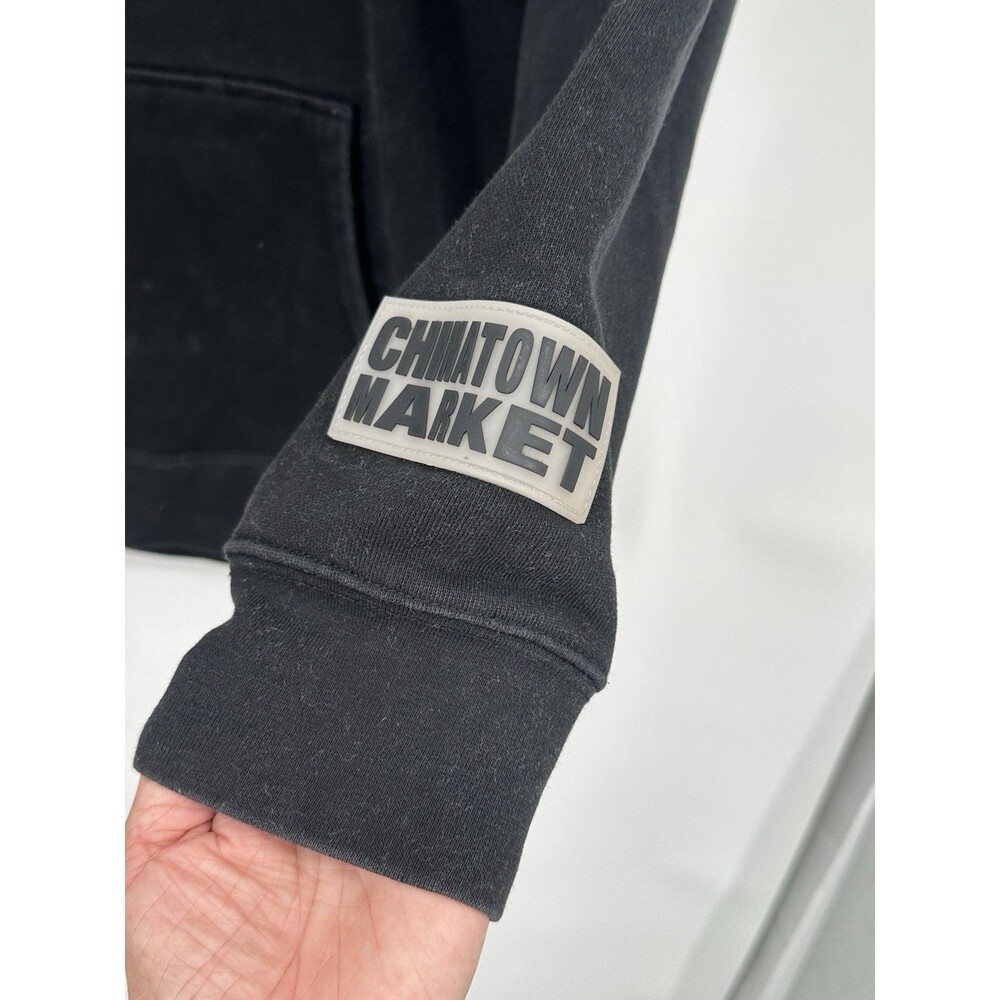 CHINATOWN MARKET Money ball graphic hooded sweatshirt black men’s XXL - Picture 4 of 11